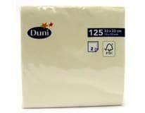 Duni Ubrousky 33 cm 2vrstvé champagne 125 ks