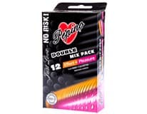 Pepino Double Mix kondomy 12 ks