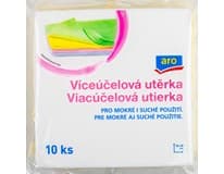 aro Utěrka víceúčelová pro mokré i suché použití 10 ks