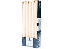 METRO PROFESSIONAL Svíčka 2 x 24 cm slonová kost 10 ks