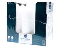 METRO PROFESSIONAL Svíčka 7 x 20 cm bílá 6 ks