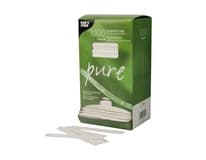 PAP STAR Párátka Pure 6,6 cm balená dřevěná 1000 ks