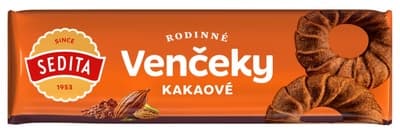 Sedita Rodinné věnečky kakaové + 20%