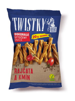 Twistky  Rajčata a kmín