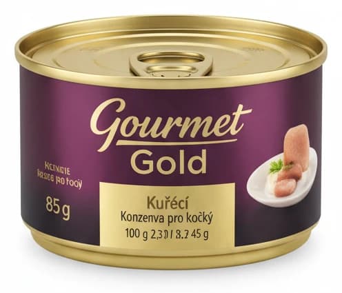 Gourmet Gold Konzerva pro kočky