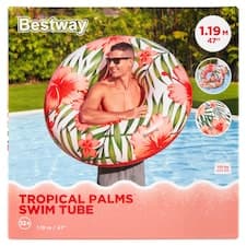 Bestway Tropical Palms plovací kolo 1,19 m