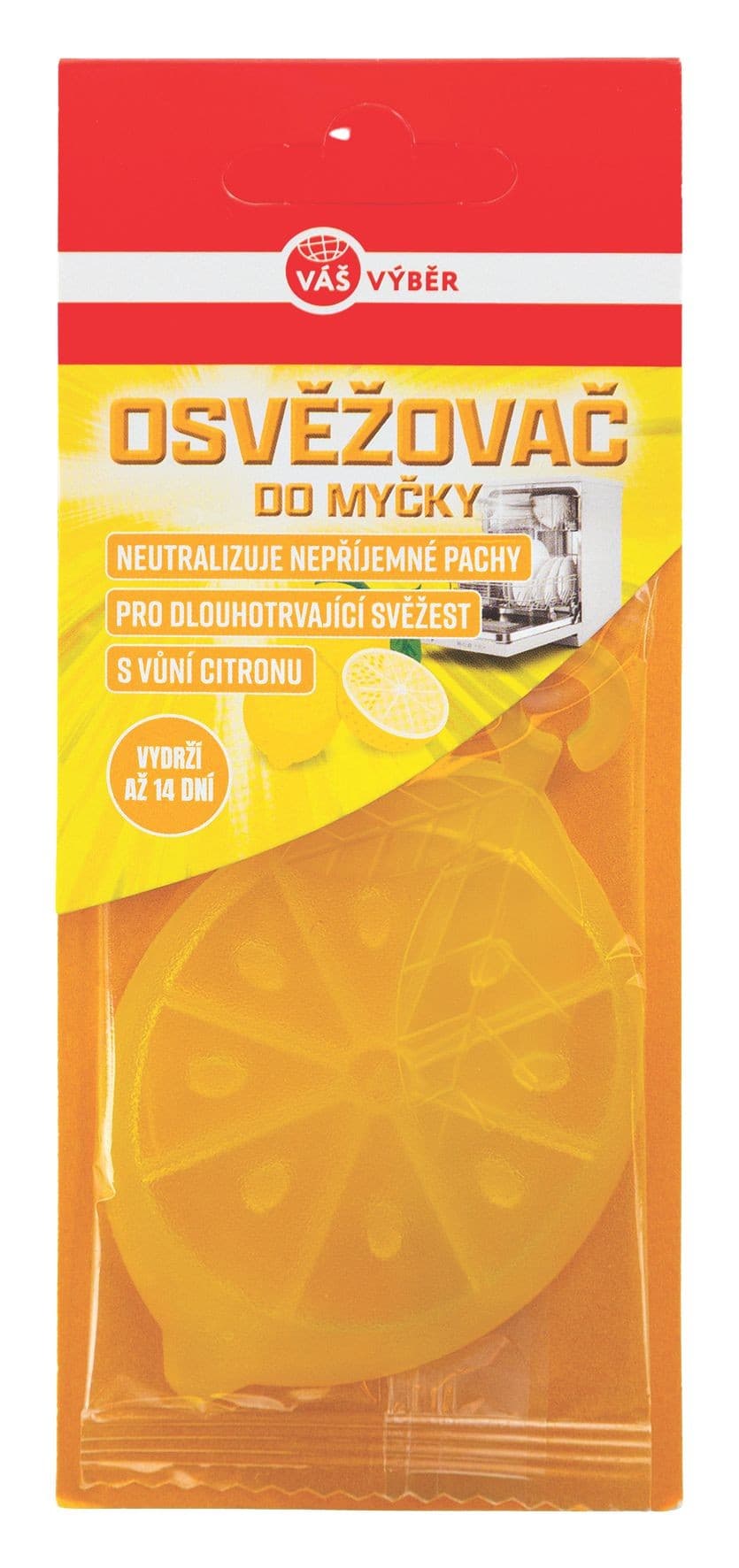 Váš Výběr osvěžovač do myčky - lemon 1ks