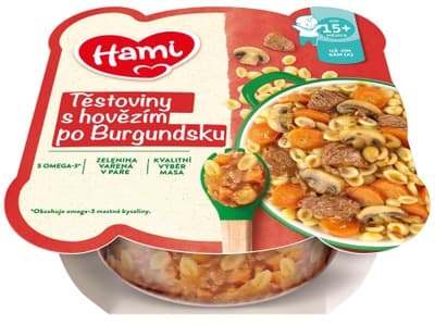 Hami Masozeleninový talířek Hovězí po Burgundsku