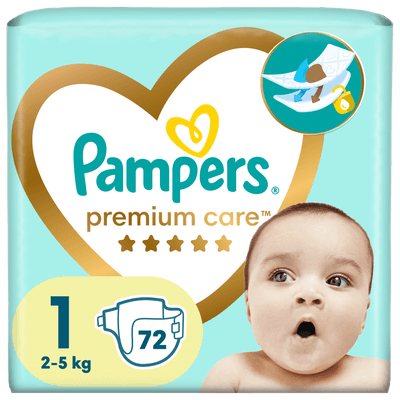 Pampers Premium Care vel. 1 (2-5kg)