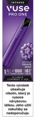 Vuse PRO ONE Purple Grape Mint 2 ml (18 mg)