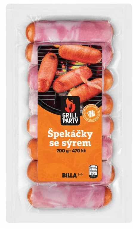 Grill Party Špekáčky se sýrem