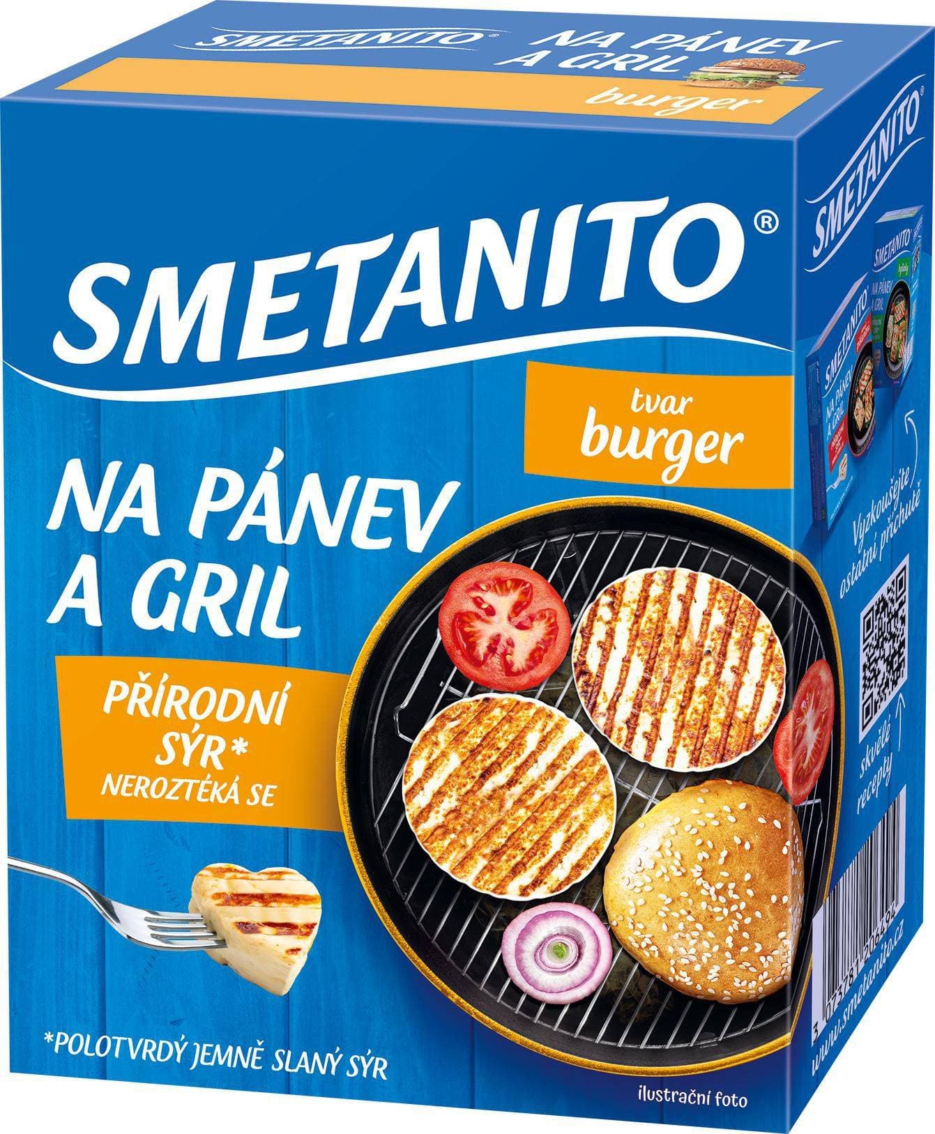 Smetanito na pánev a gril Burger 2x100g