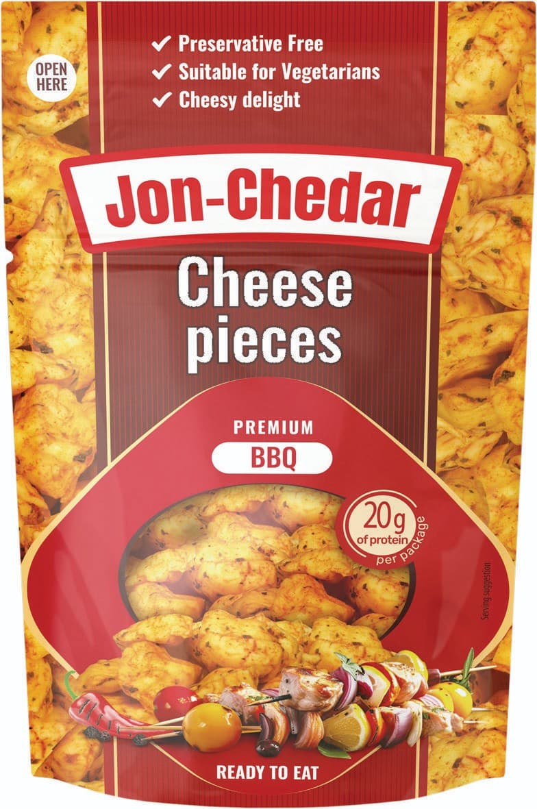 JON-CHEDAR kousky sýra BBQ 80g