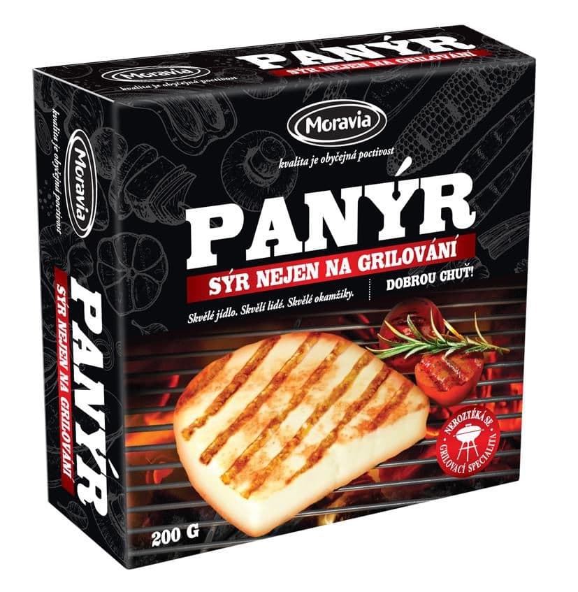 Moravia Panýr sýr nejen na grilování 200g