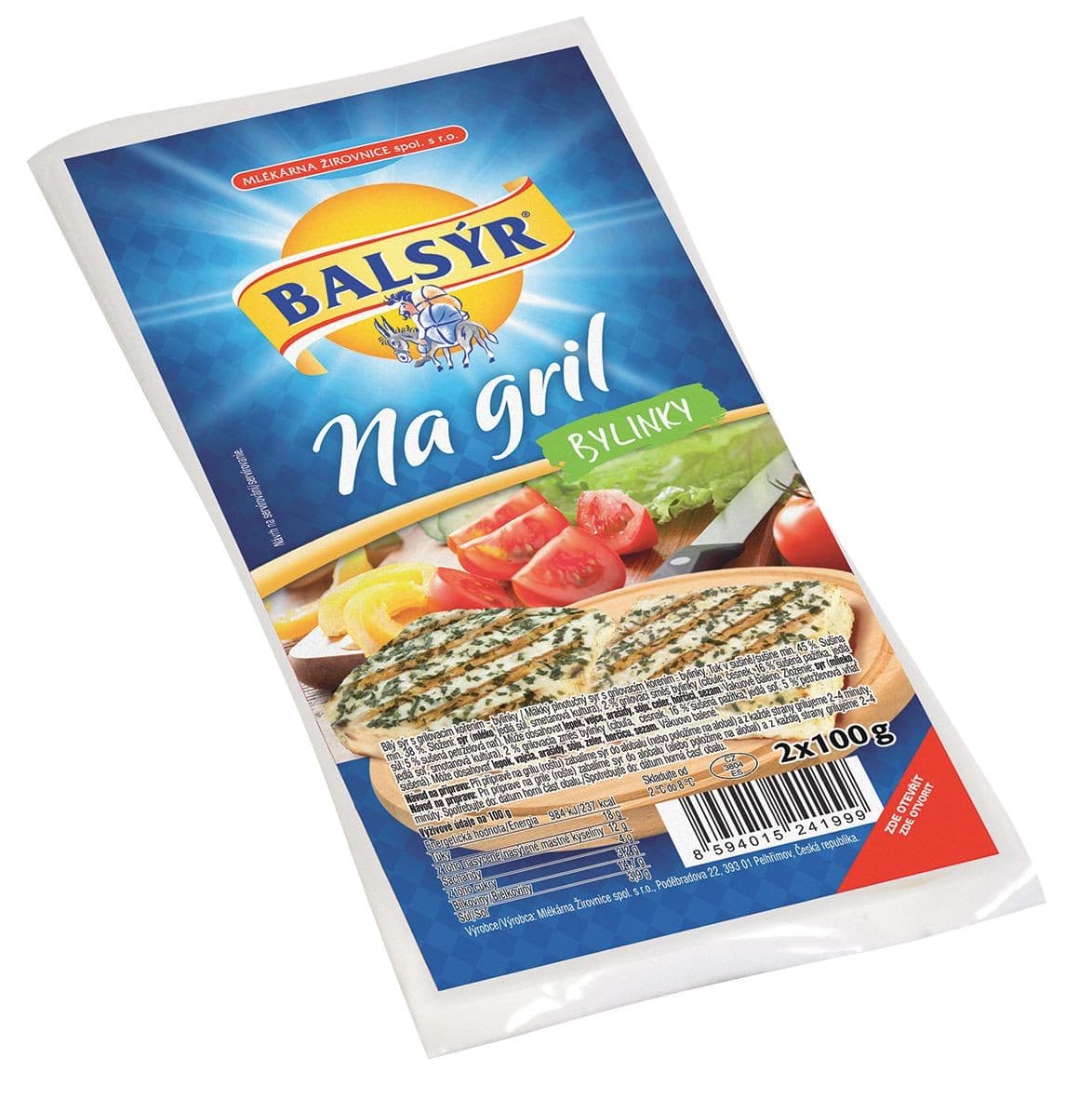 Balsýr na gril bylinky 2x100g