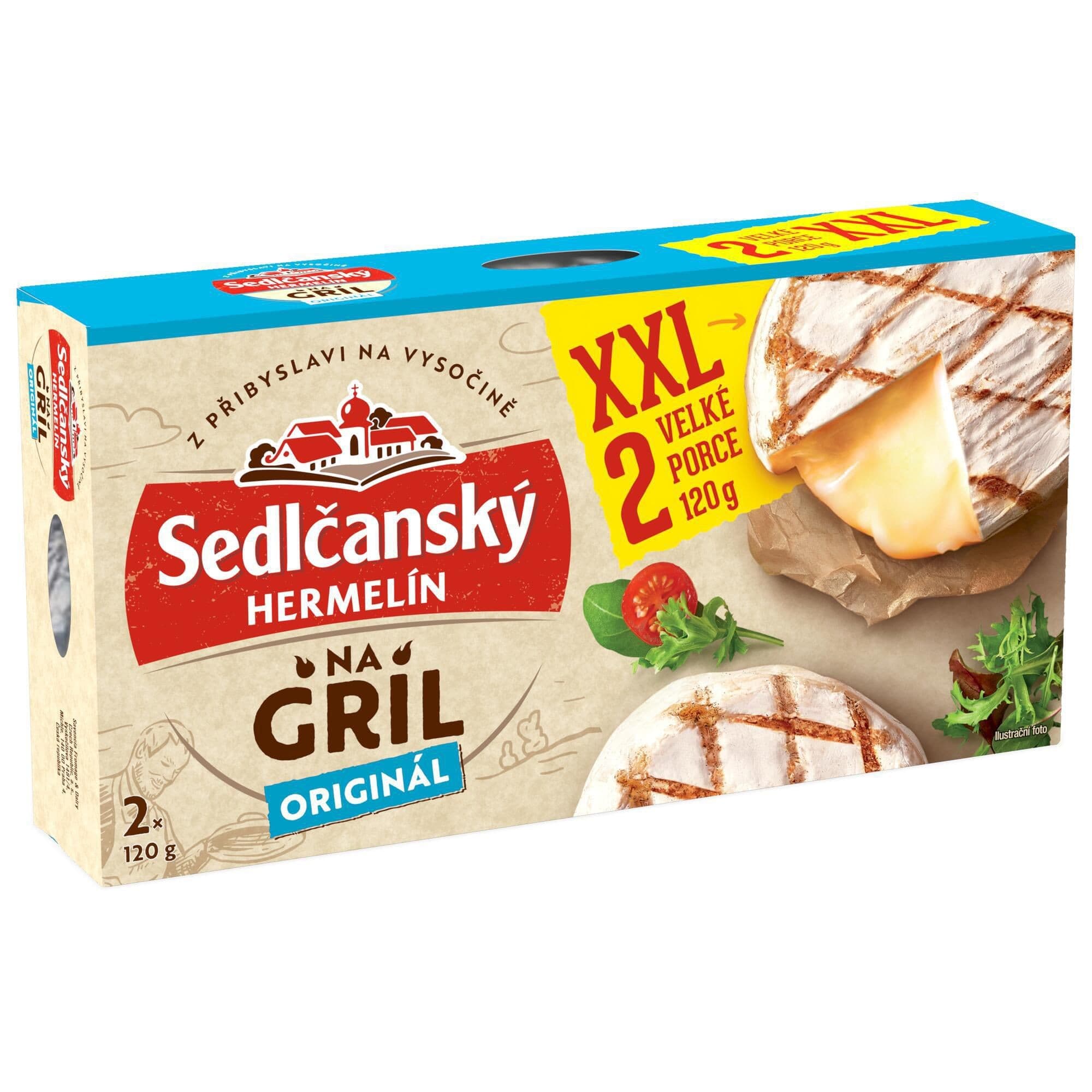 Sedlčanský Hermelín na gril Originál XXL 240g