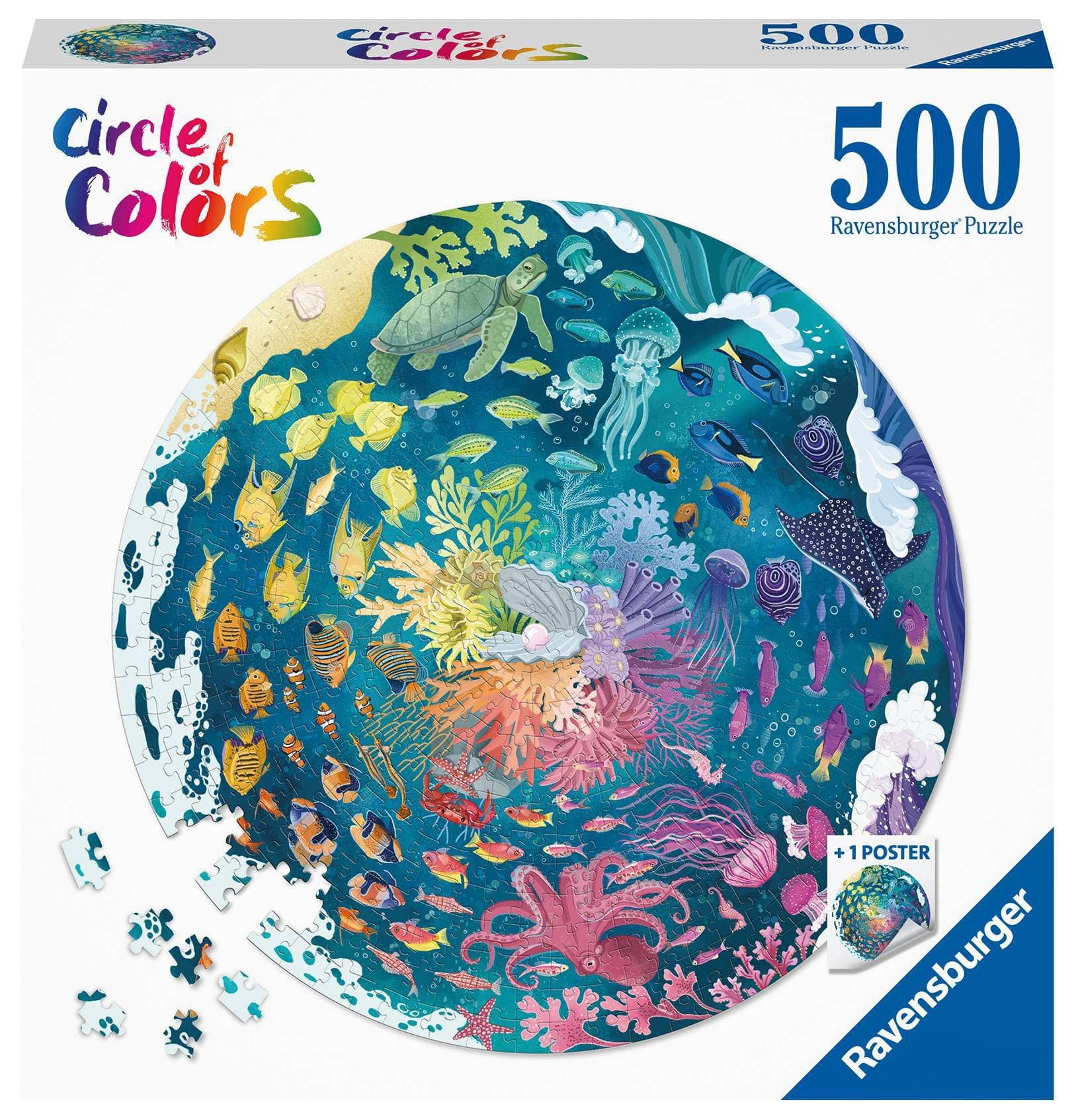 Ravensburger puzzle 171705 Oceán 500 dílků