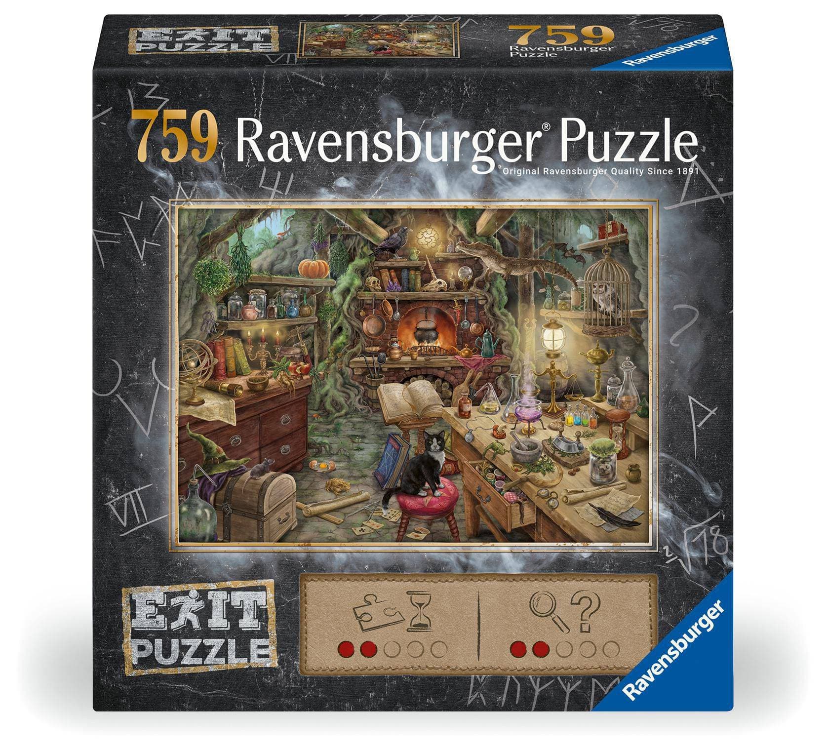 Ravensburger puzzle 199525 Exit Puzzle: Kouzelnická kuchyně 759 dílků