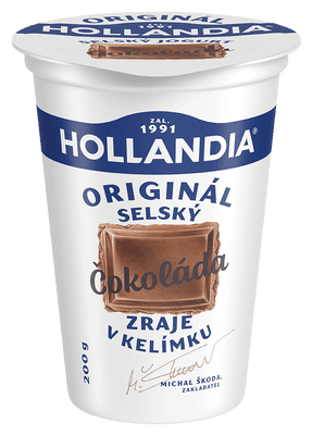 Hollandia Selský jogurt, čokoláda