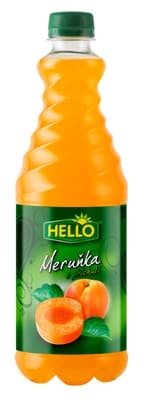 Hello nápojový koncentrát meruňka