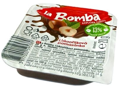 la Bomba Lískooříšková pomazánka