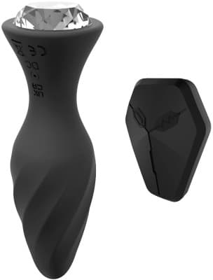 Sexy Elephant Vibrační anální kolík Diamond Vibe s dálkovým ovládáním (12,3 cm)