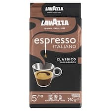 Lavazza Espresso Italiano Classico pražená mletá káva 250g