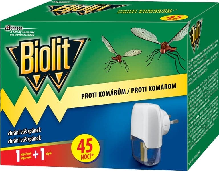 Biolit Elektrický odpařovač s tekutou náplní 45 nocí