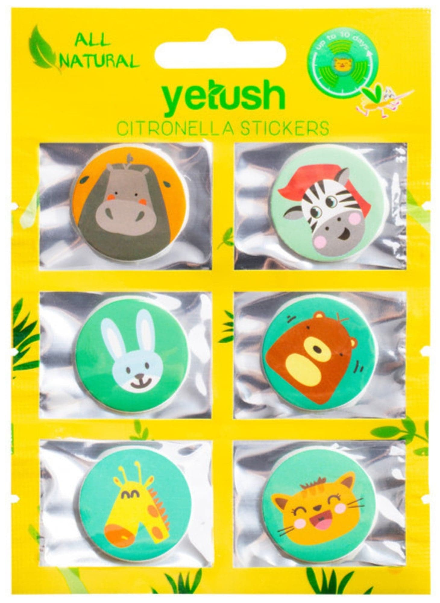 Yetush Samolepky s citronelou