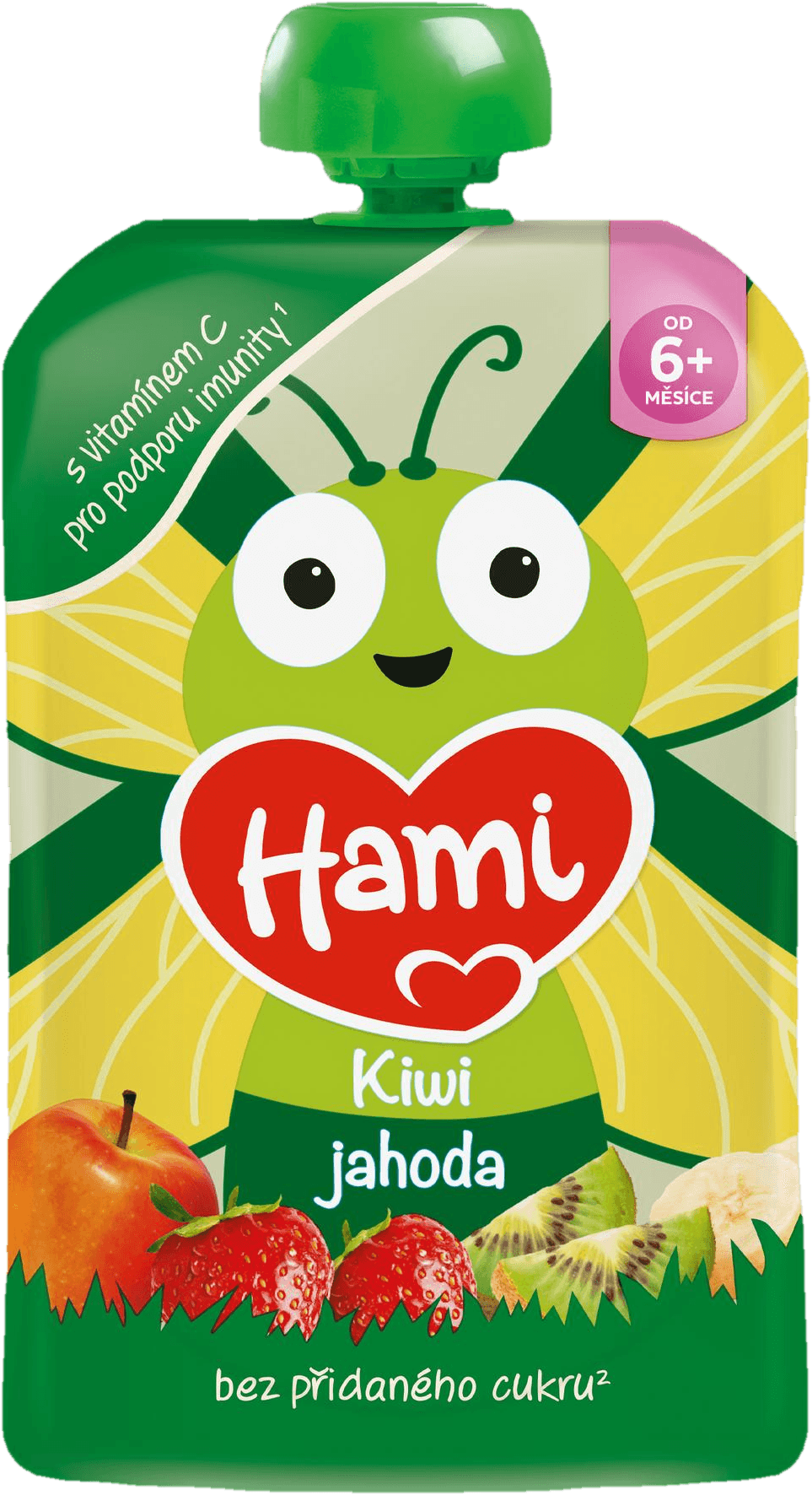 Hami Kapsička kiwi a jahoda
