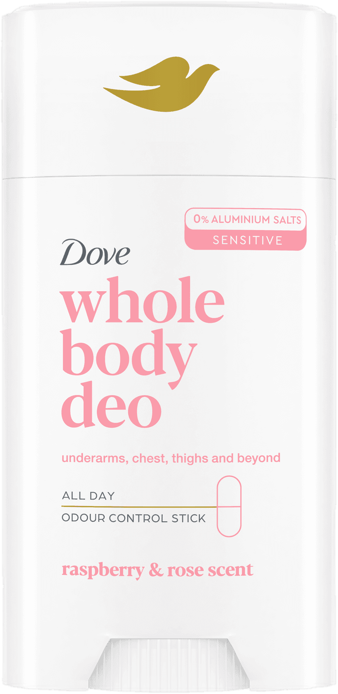 Dove Malina & Růže tuhý deodorant na celé tělo