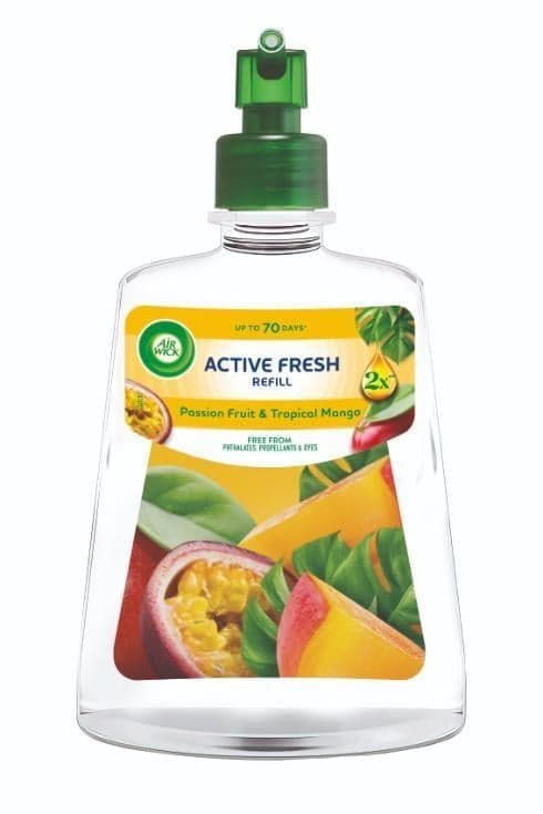 Air Wick Active Fresh náplň do automatického difuzéru maracuja a tropické mango