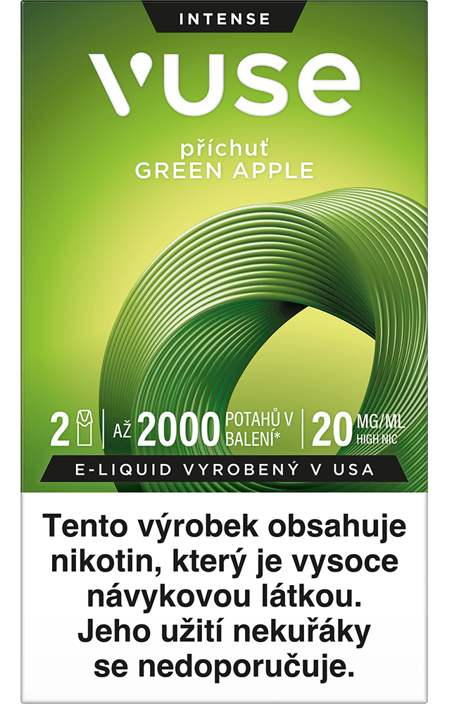 Vuse GO Reload 1000 Pod Green Apple