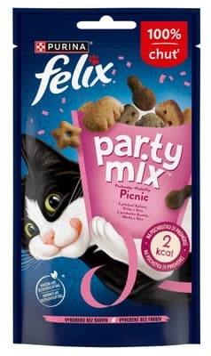 Felix Party Mix pamlsky pro kočky, Picnic Mix