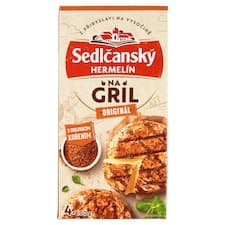 Sedlčanský Hermelín na gril originál s grilovacím kořením 407g