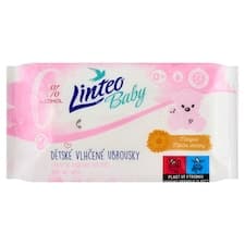 Linteo Baby Dětské vlhčené ubrousky měsíček lékařský 3 x 72 ks