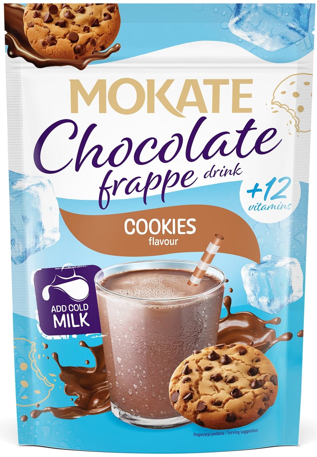 Mokate Chocolate frappe s příchutí cookies