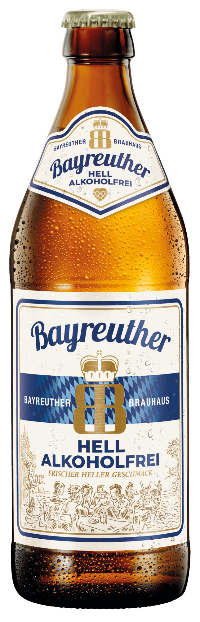 Bayreuther Hell Alkoholfrei sklo