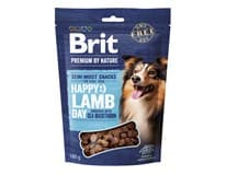 Brit Premium By Nature Dog Snacks pamlsky pro psy jehněčí rakytník 180 g