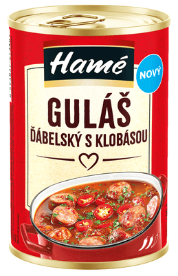 Hamé Guláš ďábelský s klobásou