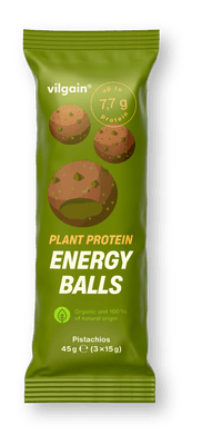 Vilgain Plant Protein Energy Balls BIO pistácie 3x15g