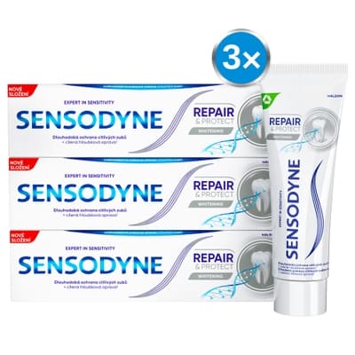 Sensodyne Repair & Protect Whitening (3x 75 ml)