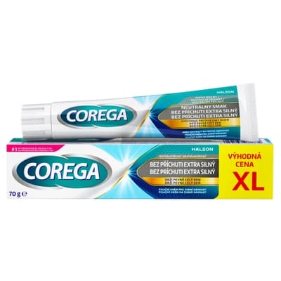 Corega Bez příchuti extra silný XL