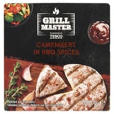 Grill Master Měkký zrající plnotučný sýr s bílou plísní na povrchu a kořenícím přípravkem 100g
