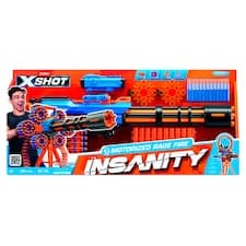 Zuru X-Shot Insanity Motorized Rage Fire Gatlin pistol