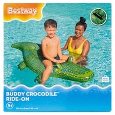Bestway Buddy Crocodile plovací hračka 1,52 m x 71 cm