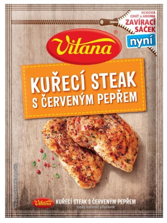 Vitana Kuřecí steak s červeným pepřem
