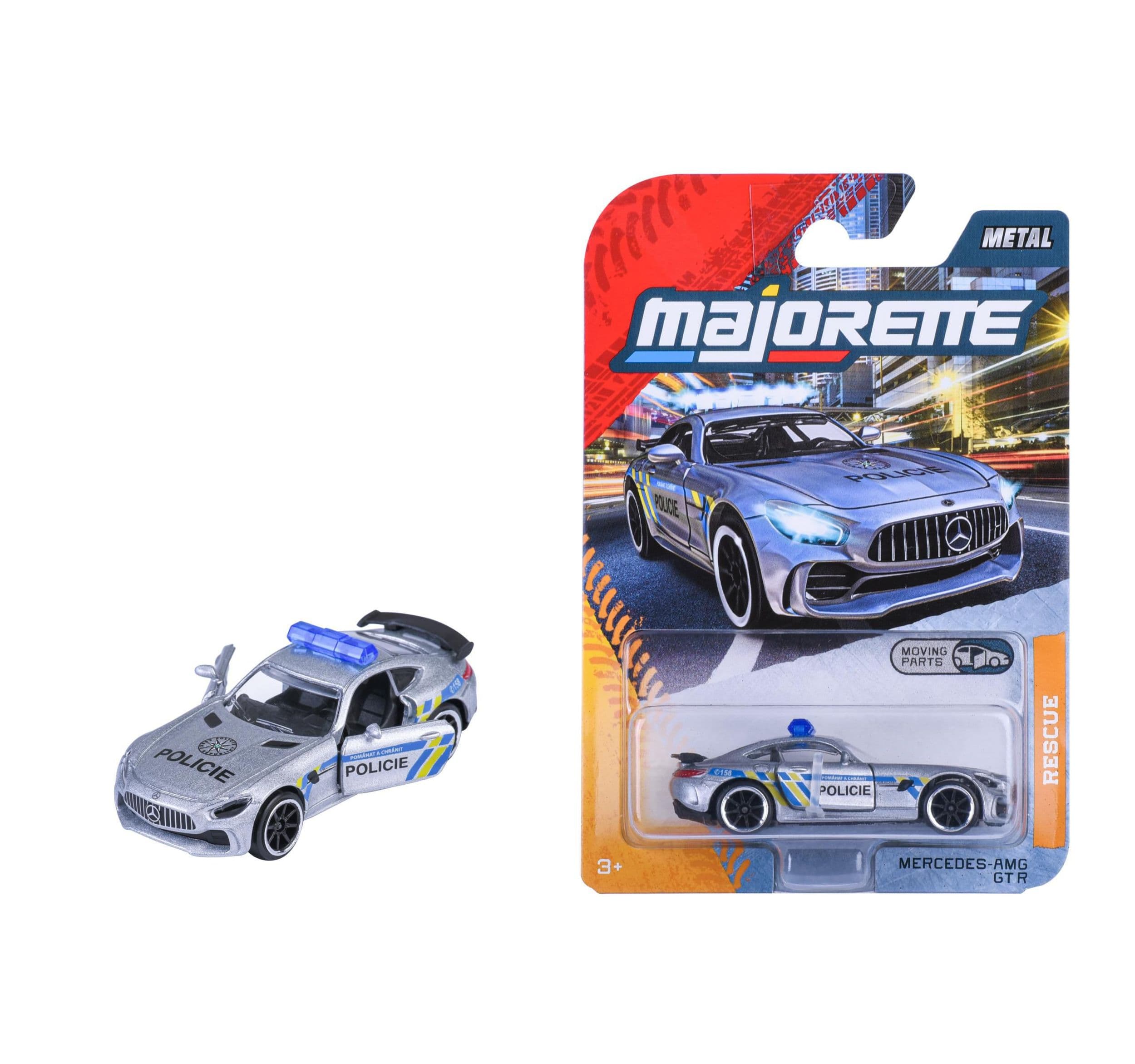 Majorette Auto policejní kovové, česká verze