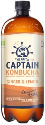 Captain Kombucha Zázvor, citron
