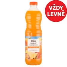 Nesycený nealkoholický ovocný nápoj s přídavkem vitamínů 1,5l